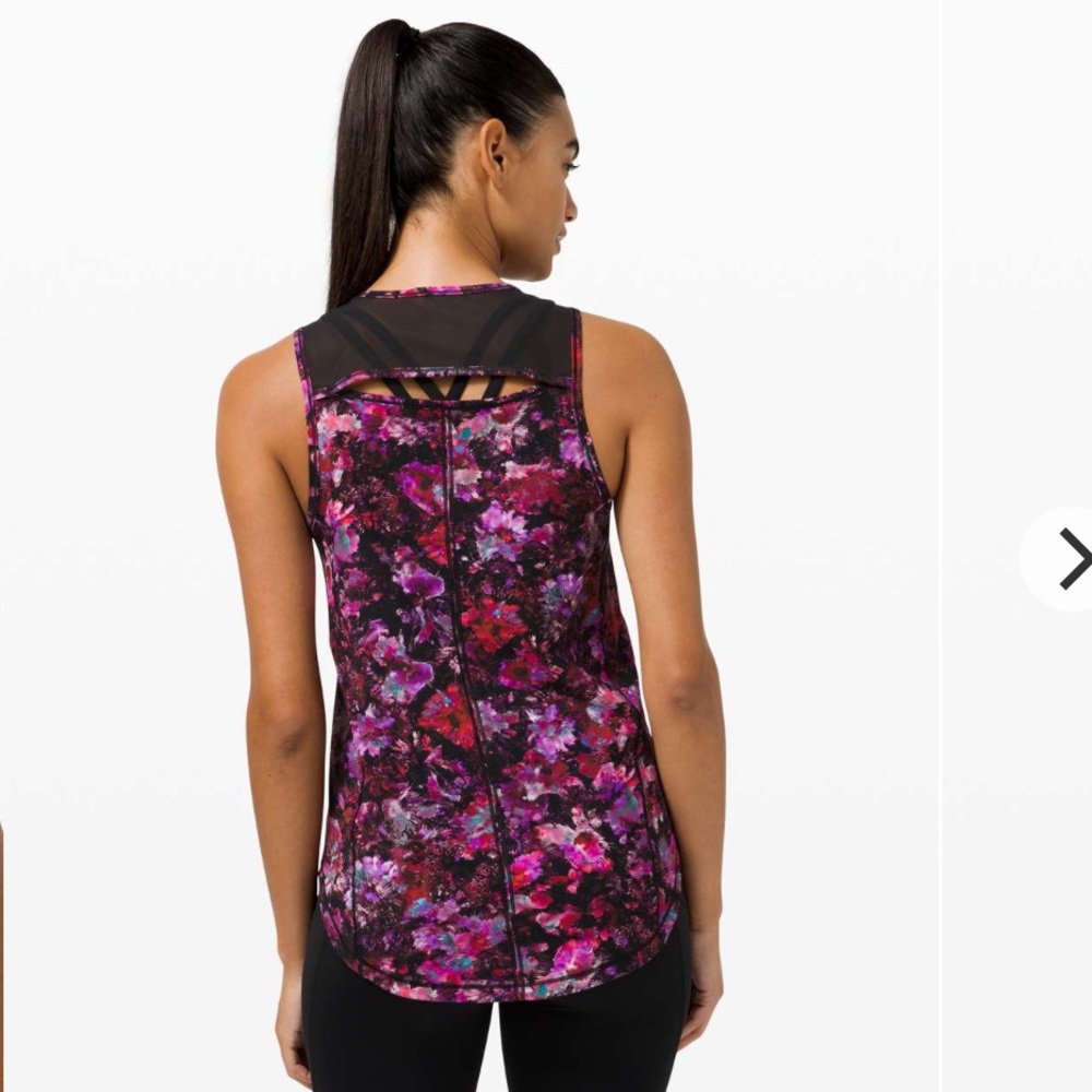LULULEMON Sculpt Tank
Fluoro Floral Multi / Black